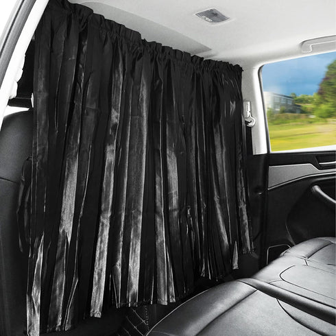 ZATOOTO Car Curtains - Divider Privacy Window Sun Shade - Side Windshield Magnetic Sunshades Covers - Travel Removable Simple...
