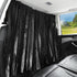ZATOOTO Car Curtains - Divider Privacy Window Sun Shade - Side Windshield Magnetic Sunshades Covers - Travel Removable Simple...
