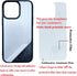 JUSTRY 5 Sets Sublimation Blanks Phone Case Bulk Covers Compatible with Apple iPhone 15 Pro Max, 6.7-Inch (2023), 2 in 1 2D Soft Rubber DIY Custom...
