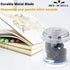Manual Pencil Sharpener Double Holes Duty Metal Sharp Blade Jumbo Crayon XL Sharpener with Large Round Catches Sharpening Regular Pencils HB Graph...