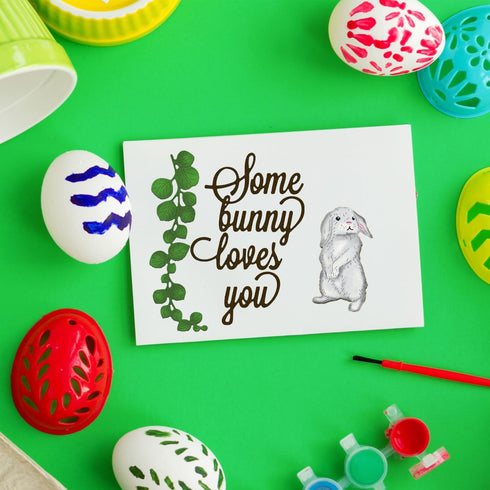 Easter Bunny Die Cuts for Card Making,Leaf Cutting Dies Cute Animals Embossing Template for Scrapbooking DIY Cards Album Crafts Supplies Decoratio...