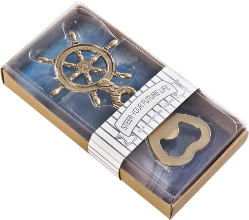 Rudder Bottle Opener - Nautical Gifts for Boater - Nautical Decor - Birthday Gift for Sailor - Nautical Beer Opener in Gift Box - Beautiful Nautic...