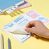 4 Pack Cute Sticky Notes Set, 240 Sheets/Pad Kawaii Self-Stick Note Pads Cartoon Series Sticky Notes Memo Pads for Teacher Students Gifts School O...