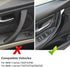 Jaronx Compatible with BMW 3 Series 4 Series Door Handle, Driver Side Left Front Inner Door Pull Handle Replacement (Compatible with BMW 320i,328i...