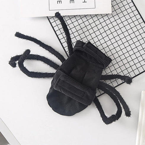 Dog Halloween Costumes, Halloween Spider Costume for Dog Cats, Pet Halloween Cosplay Dress Up Costume Accessories Decoration for Dogs Puppy (Size ...