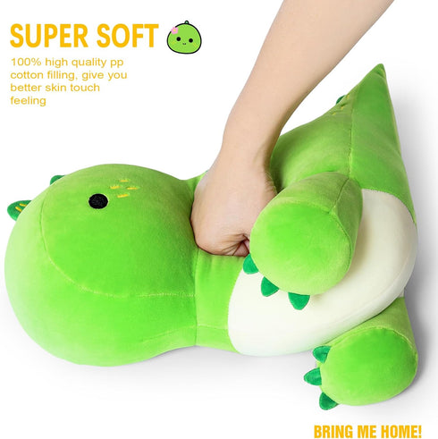 Ditucu Cute Dinosaur Cactus Stuffed Animals Toys Plush Dolls Super Soft Dino Plushies Birthday Gifts for Kids Girls Boys Green 12 inch...