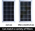 Carbon Fabric Filter Replacement Cut To Fit Charcoal Hepa AC Vent Filter Activated Carbon Air Filter Fabric Sheet Carbon Pad 16 x 48 inch...