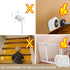 Vmaisi Baby Gate Wall Cup Protector Make Pressure Mounted Safety Gates More Stable - Wall Damage-Free - Fit for Doorway, Door Frame, Baseboard - W...