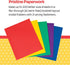 School Smart Smooth 2-Pocket Folder with Fasteners, Assorted Colors, Pack of 25...