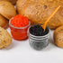 CycleMore 40 Pcs 4oz Clear Glass Mini Mason Jars With Silver Separable Lids and Diamond appearance, Small Spice Canning Jars for Honey, Jam, Jelly...