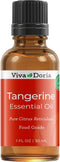 Viva Doria 100% Pure Tangerine Essential Oil, Undiluted, Food Grade, Cold Pressed, Made in USA, 30 mL (1 Fluid Ounce)...