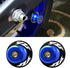 2pcs 6MM M6 X1.5 Motorcycle Swing arm Sliders Stand Spools fits for YZF R1 R3 R6 R7 R125 R25 R1000 (Blue)...
