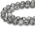 AAA Natural Map Stone Beads Gray Picasso Stone Beads for DIY Bracelet Making 15" (6mm)...