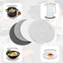 7" Trivets for Hot Dishes, Hot pots and Pans, 4 Heat Resistant Hot Pads, Pot Holders for Kitchen, Hot Plate Mats for Kitchen Countertops, Table, H...