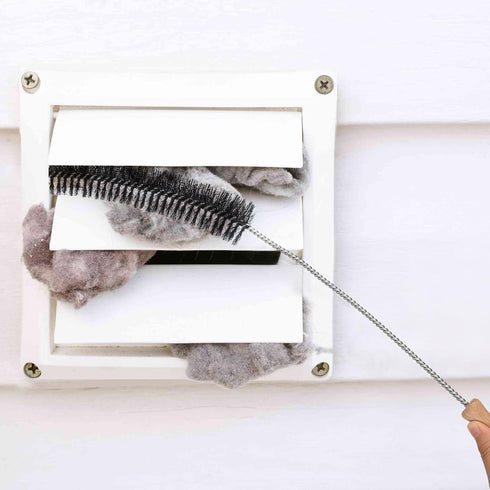 Dryer Cleaner Vent Brush - 70cm or 75cm Long Flexible Dryer Vent Cleaner & Refrigerator Condenser Coil Brush Long Flexible Refrigerator Coil Clean...