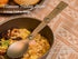 iBasingo Titanium Folding Spoon Camping Cutlery Coffee Tea Soup Dessert Food Serving Spoon Lightweight Portable Dinnerware Travel Backpacking Picn...