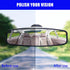 1 PC Rear View Mirror with Suction Cup, HD Car Rear View Mirror, ABS Adjustable Anti-glare Rear View Mirror for Most Cars SUVs Trucks Interior Mir...