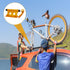 Bike Fork Mount,CNC Aluminum Alloy Bicycle Front Fork Fixed Clip Luggage Rack Quick Release Fork Mount Truck Bed Bicycle Carrier Portable for Truc...