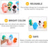 60pcs Mini Animal Tumbler Toy Set for Kids Party Favors, righting Doll Fidget Toys, Cute Tumbler Toy Roly-Poly self-righting Doll Tumbler Bulk Toy...
