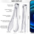 12 Pack Premium Small Serving Tongs, Dmoera Mini Stainless Steel Appetizer Tongs, 5Inch,5.2Inch(12.7cm)...