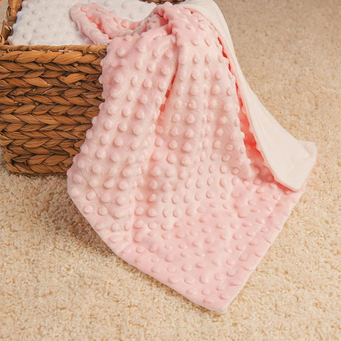 GRESATEK Newborn Baby Double Layer Blanket - Toddler Bedding Blanket for Baby Boys Girls and Kids - Warm Cozy Softball Bedding Essential...