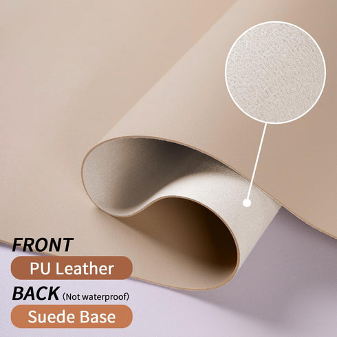 Leather Desk Pad, Large Mouse Pad, Leather Desk Blotter, Non-Slip Desk Pad Protector, Office Desk Pad, Waterproof Desk Mat for Home Office and Dec...