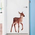 ROFARSO Lifelike Cute Lovely Deer Doe Animal Wall Stickers Removable Wall Decals Peel and Stick Wall Art Decorations Home Decor for Kid Nursery Ba...