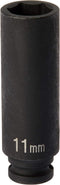 GREY PNEUMATIC CORP 911MDG 1/4" Drive x 11mm Magnetic Deep...