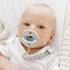 Ryan & Rose Cutie PAT Pacifier Teether (Flat, Grey)...