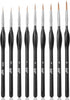 Mr. Pen- Miniature Paint Brushes, 9 Pcs, Detail Paint Brush Set, Fine Paint Brush, Fine Detail Paint Brush Set, Detail Paint Brushes, Model Paint ...