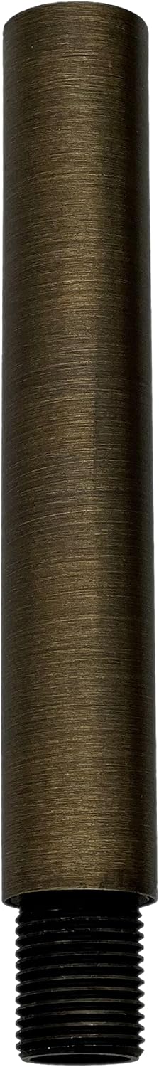 Landscape lighting Extension Pole - Brass Landscape Lighting Extension Riser to Make Spotlights and Pathway Outdoor Lights for Yard Taller, Lamp E...