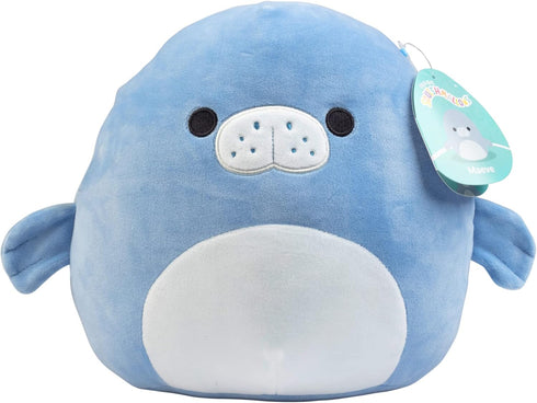 Squishmallows Original 8-Inch Maeve The Manatee - Official Jazwares Plush - Collectible Soft & Squishy Stuffed Animal Toy - Add to Your Squad - Gi...