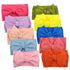 KIDOCHEESE Big Bows Headbands with Elastics Nylon Oversized Head Wraps and Large Hair Accessories for Newborns, Infants, Toddlers, and Kids...