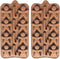 2pcs Christmas Silicone Molds for Baking Jelly Soap, Candy Cane, Gingerbread Men Chocolate Candy Mold (2 Shapes)...