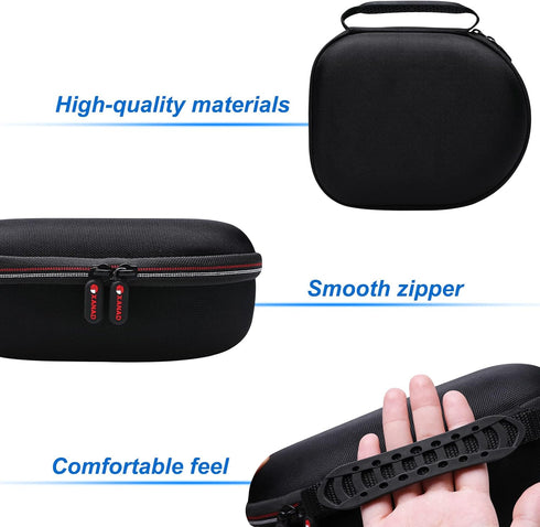 XANAD Headphone Headset Case for JBL, Beats, Sony, Soundcore Anker, Raycon, TOZO, SteelSeries, Logitech, Jabra, Bose, Audio-Technica, Sennheiser H...
