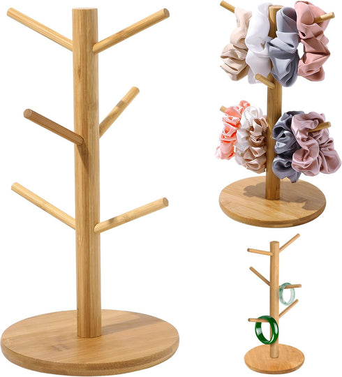 Scrunchie Holder Organizer Stand Bracelet Holder Accessories Jewelry Hair Tie Organizer Cute Stuff for Gils Bedroom The Perfect Hair Dresser Dislp...
