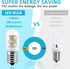 E17 LED Bulb Microwave Oven Appliance Light Bulb Super Power Saving Multiple Purpose Under Hood Over Stove Lights-3W(Equal to 40W Incandescent),38...