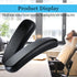 Office Chair Arm Replacement Armrest Pads (Set of 2) Oval Shaped Office Chair Parts Arm Rest for Desk Chair with Mounting Hole Patterns Screws...