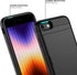 Nvollnoe for iPhone SE Case 2022/iPhone SE 2020/7/8 Case with Card Holder Heavy Duty Protective Dual Layer Shockproof Hidden Card Slot Slim Wallet...