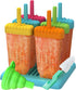 Popsicles Molds, Ozera Set of 6 Reusable Ice Pop Molds Easy Release Popsicle Maker Molds Cream Popcical Molds for Homemade Popsicles With Funnel &...