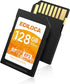 EF2_128GB UHS-I SD Card UHS-I Memory Card Fast Storage, Read Speed 100MB/s, Write Speed 90MB/s, C10, U3, V30, Full-HD & 4K Video, SD Card, Must-Ha...