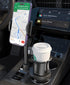 Car Cup Holder Phone Mount: Universal Auto Cell Phone Stand with Drink Expand Cup Holder for Truck | SUV | Automobile Compatible with iPhone & Sam...
