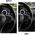 X AUTOHAUX 1 Pair Steering Wheel Paddle Shifter Extension Aluminum Alloy Black for Honda Accord 2013-2018 Spirior 2015-2018 Odyssey 2015-2018...