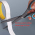 Scissors for office SNOWSULL Stainless Steel scissors all purpose 8.5" sewing scissors teflon coated Yarn Thread Cutter Small scissors (Red)...