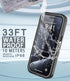 for iPhone 15 Phone Case Waterproof Shockproof Dustproof iPhone 15 Waterproof Cover Full-Body Sturdy with Magnetic Ring and Built-in Screen Protec...