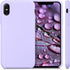 kwmobile Case Compatible with Apple iPhone X Case - TPU Silicone Phone Cover with Soft Finish - Lavender...