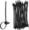 100PCS Fir Tree Nylon Push Mount Cable Zip Ties, Heavy Duty Wire Ties, 2 in 1 Self Locking UV Resistant Assortment for Indoor Wire Tying (8.3"x0.2...