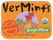 VerMints Organic Breath Mints GingerMint - Real Ginger Flavored Candies - Travel Size Tin - Non-GMO, Nut Free, Gluten Free, Vegan, Kosher Organic ...