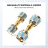 Anina 4pc SMA - UHF FR Coaxial Connector Kit SMA to PL259 SO239 UHF VHF Crimp Coax Adapter for CB Radio/Handheld Ham Radio Antenna/Walkie Talkie/A...