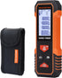 Laser Measure,196Ft Laser Measurement Tool Ft/in/M Unit Switch with LCD Backlit Laser Tape Measure,Digital Laser Measuring Tape Includes Pythagore...